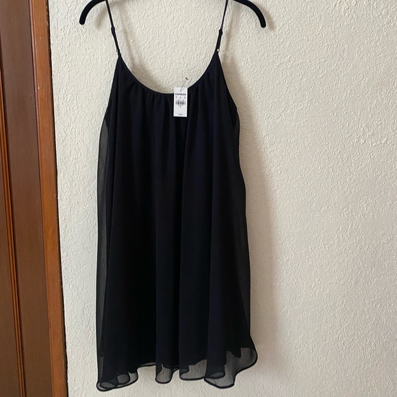 Express Dresses & Skirts - Express Trapeze Mini Dress Black Size S